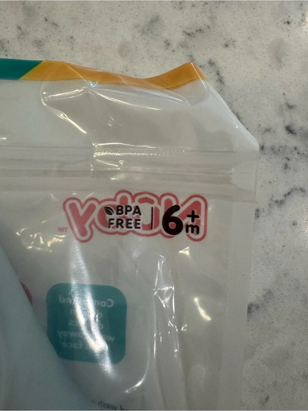 NUBY Kids Bath Visor 6mo+ BPA Free New in package.